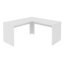 Mesa Escrivaninha de Canto 157,3x74,5x157,3 cm Branco