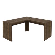 Mesa Escrivaninha de Canto 157,3x74,5x157,3 cm Nogal