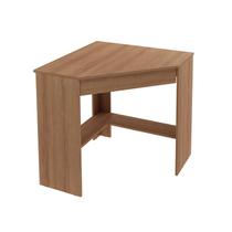 Mesa Escrivaninha De Canto 76,5x74,5x76,5 cm Amêndoa