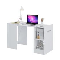 Mesa Escrivaninha Dobravel Float Computador Pequena Branca