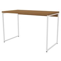 Mesa Escrivaninha Escritorio 118 cm LI002 Canela Branco KPB Mesa Escrivaninha Escritorio 118 cm LI002 Canela Branco KPB
