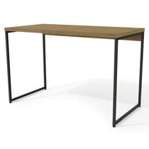 Mesa Escrivaninha Escritorio 118 cm LI002 Freijo Preto Fosco KPB Mesa Escrivaninha Escritorio 118 cm LI002 Freijo Preto Fosco KPB