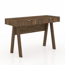 Mesa Escrivaninha Escritório 2 Gavetas ME4128 Nogal - Tecno Mesa Escrivaninha Escritório 2 Gavetas ME4128 Nogal - Tecno