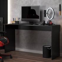 Mesa Escrivaninha Escritório Compact 135 cm Preto Mesa Escrivaninha Escritório Compact 135 cm Preto