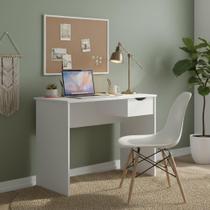 Mesa Escrivaninha Escritório Gaveta Home Office Compacta Mesa Escrivaninha Escritório Gaveta Home Office Compacta
