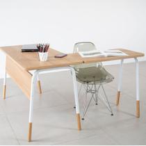 Mesa Escrivaninha Estação de Trabalho em L 136cm Home Office Flexus Artesano