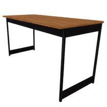 Mesa Escrivaninha Estilo Industrial Computador Escritório 116 Cm Bia Camaleão