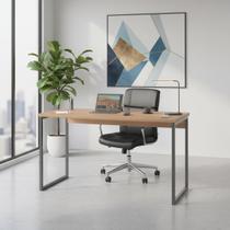 Mesa Escrivaninha Factory Plus 100x53cm Mdp Aço Industrial Escritório Secretária Mesa Escrivaninha Factory Plus 100x53cm Mdp Aço Industrial Escritório Secretária