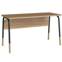 Mesa Escrivaninha Flexus 136cm - Hanover E Nero Mesa Escrivaninha Flexus 136cm - Hanover E Nero