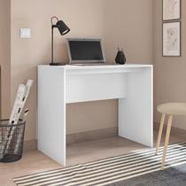 Mesa Escrivaninha Frisada 90cm Milan Branca Mesa Escrivaninha Frisada 90cm Milan Branca
