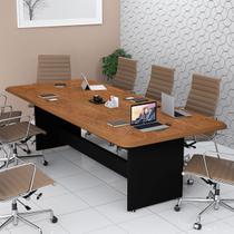 Mesa Escrivaninha Grande Para Sala De Reunião Escritório Espaçosa 220cm Mesa Escrivaninha Grande Para Sala De Reunião Escritório Espaçosa 220cm