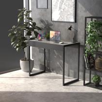 Mesa Escrivaninha Industrial 90x50 MDF Estudo Computador Home Office Moderna