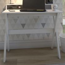 Mesa Escrivaninha Itália 3 Nichos Branco - Artany Mesa Escrivaninha Itália 3 Nichos Branco - Artany