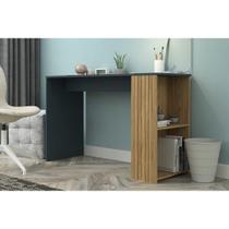 Mesa Escrivaninha Juvenil MB 1060 Mel/Petroleo - Movelbento