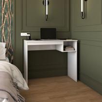 Mesa Escrivaninha Lugano 1 Nicho Branco - Panorama Móveis