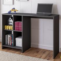 Mesa Escrivaninha Matrix 4 Nichos Preto - Artely