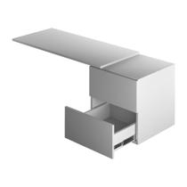 Mesa Escrivaninha Mdf Com Gaveteiro Organizador Prática Moderna Mesa Escrivaninha Mdf Com Gaveteiro Organizador Prática Moderna