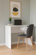 Mesa Escrivaninha Multifuncional Home Office com Gaveta Branca Mesa Escrivaninha Multifuncional Home Office com Gaveta Branca