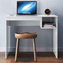 Mesa Escrivaninha Noronha 1 Nicho Branco - Genialflex Mesa Escrivaninha Noronha 1 Nicho Branco - Genialflex