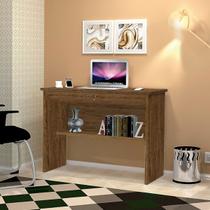 Mesa Escrivaninha Notebook Home Office com Gaveta Orquídea - Imbuia