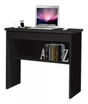 Mesa Escrivaninha Notebook Office Com Gaveta Vitoria Preto