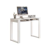 Mesa Escrivaninha Office Mega Branco Fosco - Mobler