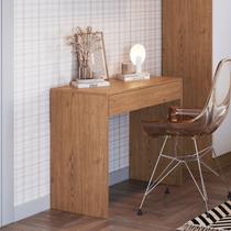 Mesa Escrivaninha Office X 75,5 Infinity 1 Gaveta 80cm Cedro Marrom Mesa Escrivaninha Office X 75,5 Infinity 1 Gaveta 80cm Cedro Marrom