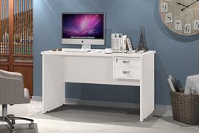 Mesa Escrivaninha para computador 1.20M Taurus - Off White - JA Móveis