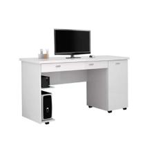 Mesa Escrivaninha para Computador 1 Porta Ariel Móveis Primus