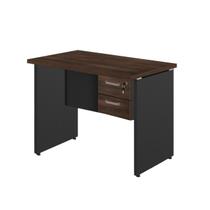 Mesa Escrivaninha para Escritório 1,20x0,60m com 2 Gavetas WORKSTART MARSALA Mesa Escrivaninha para Escritório 1,20x0,60m com 2 Gavetas WORKSTART MARSALA