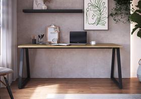 Mesa Escrivaninha para Escritório 160cm Linha Concept Artesano