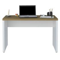 Mesa Escrivaninha Para Escritório Loke Olmo/branco Mesa Escrivaninha Para Escritório Loke Olmo/branco