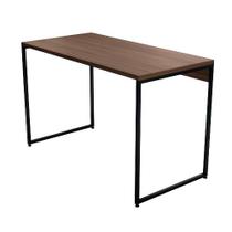 Mesa Escrivaninha para Estudos Notebook Estilo Industrial FIT 90 x 45 Noce Oro Mesa Escrivaninha para Estudos Notebook Estilo Industrial FIT 90 x 45 Noce Oro