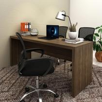 Mesa Escrivaninha para Home Office 180x74cm ME4185 Nogal