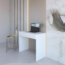 Mesa Escrivaninha Sevilha 1 gaveta Branco