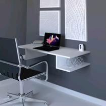 Mesa escrivaninha suspensa Homeoffice slim__01_90cm - Jha's MDF