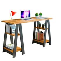 Mesa Escrivaninha Vigor Candian 4 Prateleiras