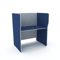 Mesa Estação de Telemarketing Simples Etsi-03 Maxxi Azul