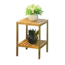 Mesa Estante Organizadora de Bambu 2 Andares Gourmet Mesa Estante Organizadora de Bambu 2 Andares Gourmet