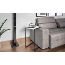 Mesa Estilo Industrial Lateral Sofá Apoio Notebook Livro Leitura Estilo Industrial