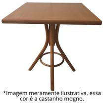Mesa Eva Selva Quadrada 70x70cm - Restaurante Cafeteria Cozinha Sala de Jantar