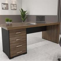 Mesa Executiva Premium para Escritório Tamburato Elegante e Funcional 180cm Mesa Executiva Premium para Escritório Tamburato Elegante e Funcional 180cm