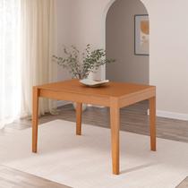 Mesa Extensível Retangular Tarsila CabeCasa MadeiraOriginals Marrom/Champagne