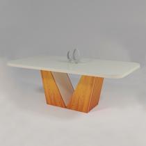Mesa Fenix 180x90 MDF/Vidro Bom Pastor Mesa Fenix 180x90 MDF/Vidro Bom Pastor