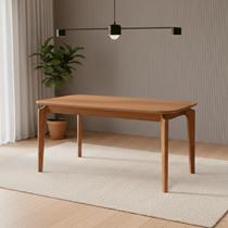 Mesa Ficus Natuame 77cm X 80cm X 160cm Tampo em Mdf