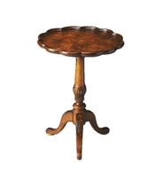 Mesa final de console de móveis Offex Dansby Cherry Wood 20x20x26cm