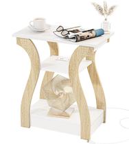 Mesa final FROMJBEST com estação de carregamento, portas USB brancas