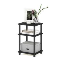 Mesa final Furinno Just 3 camadas Turn-N-Tube Americano/Black Mesa final Furinno Just 3 camadas Turn-N-Tube Americano/Black