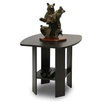 Mesa final/lateral Furinno Simple Design Espresso