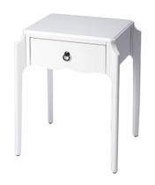 Mesa final/mesa de cabeceira Butler Specialty Wilshire Scalloped